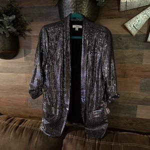 Sequin blazer